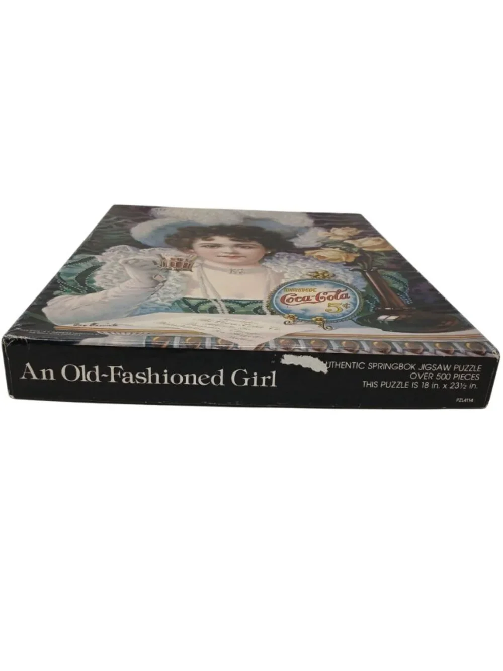 VTG Springbok Coca-Cola 500+ Puzzle Old Fashioned Girl PLZ4114 18